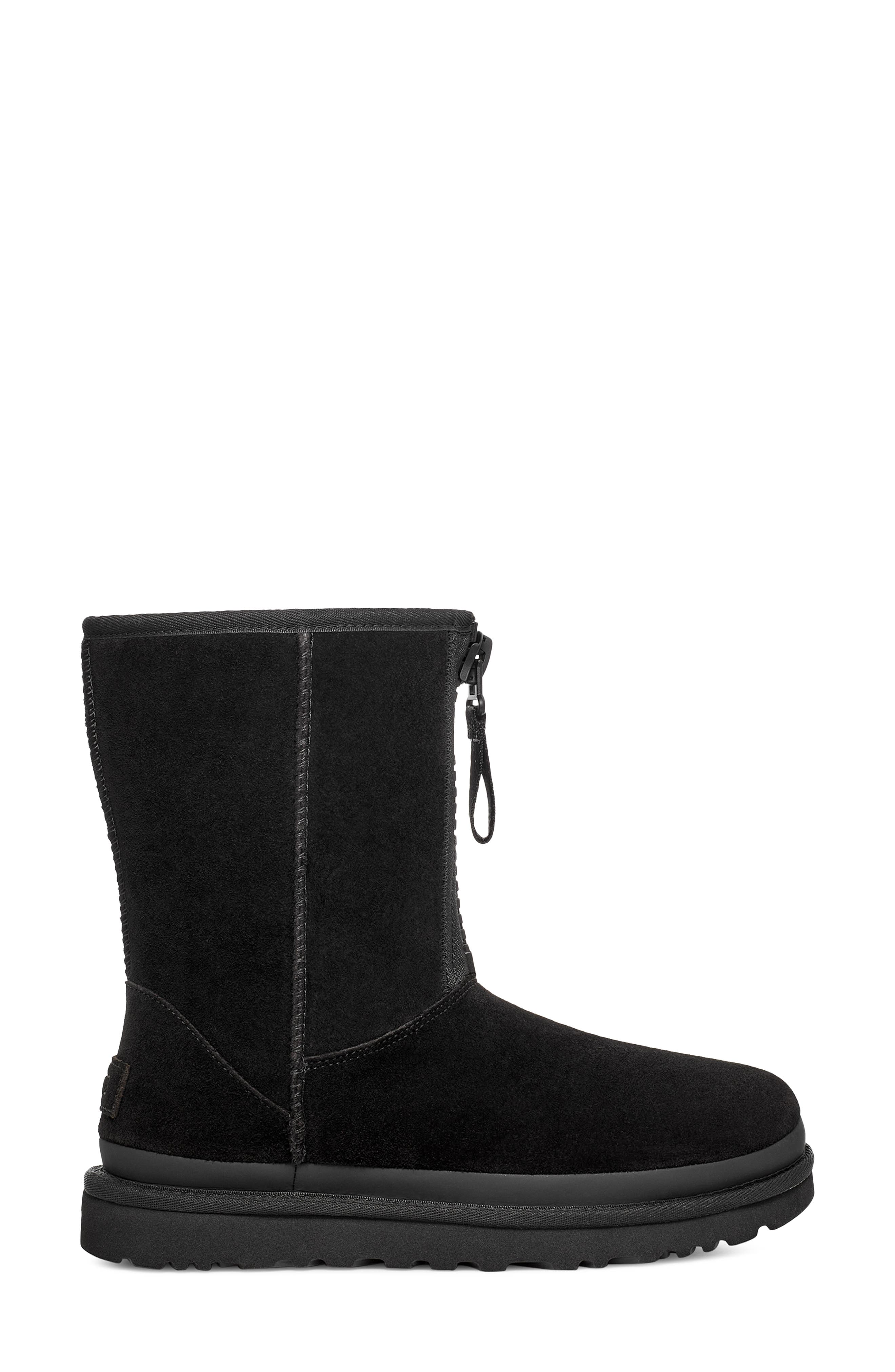 UGG<sup>®</sup> Classic Zip Front Short Boot, Alternate, color, 