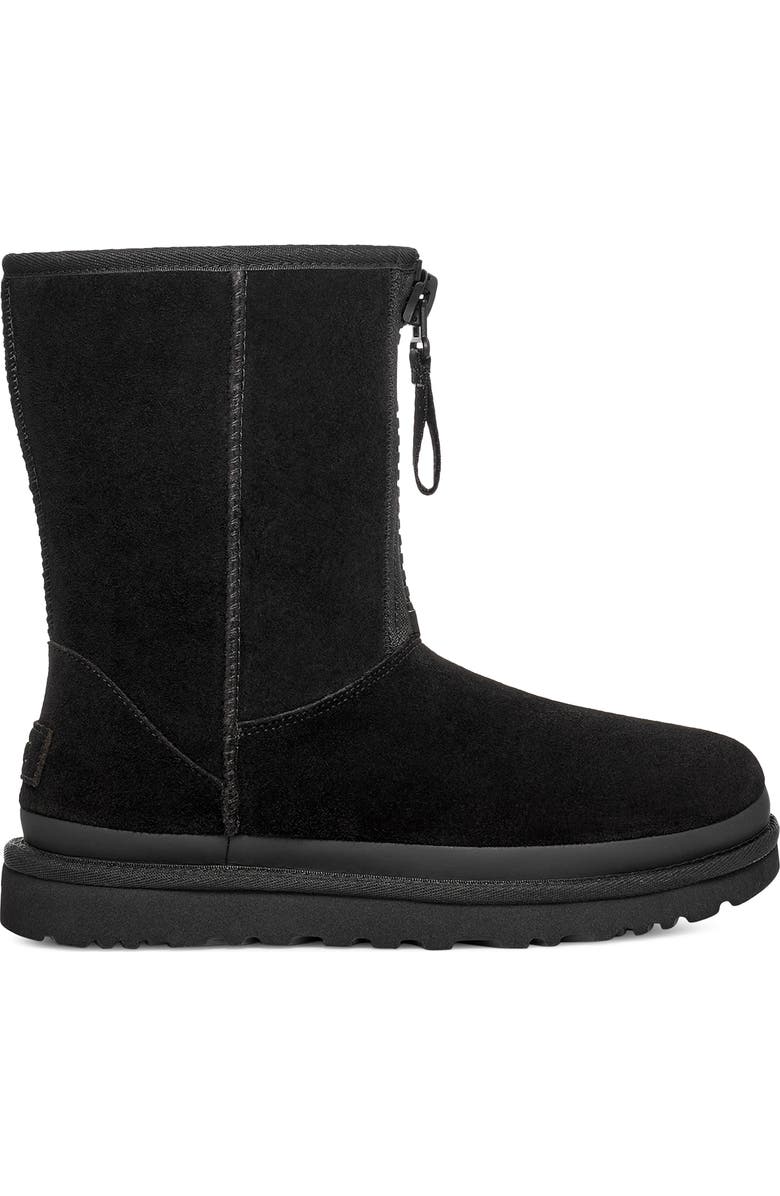 UGG<sup>®</sup> Classic Zip Front Short Boot, Alternate, color,