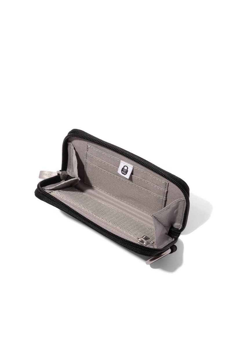 BAGGALLINI Deluxe Card Case, Alternate, color, Black Cheetah Emboss