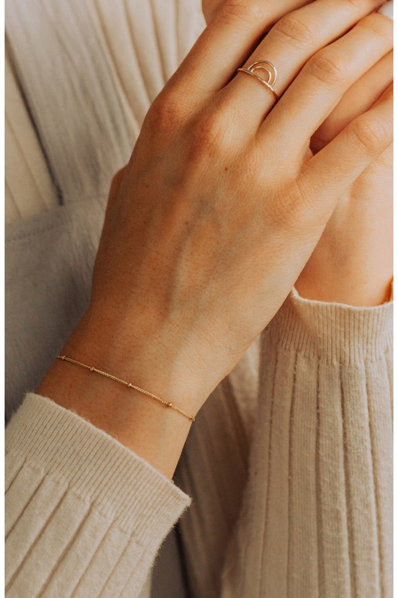 Satellite Bracelet, Alternate, color, Gold Filled