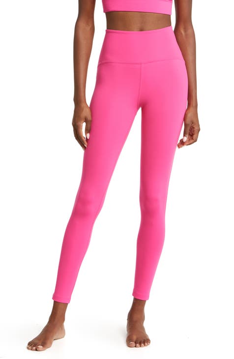 Women s Pink Workout Leggings Nordstrom