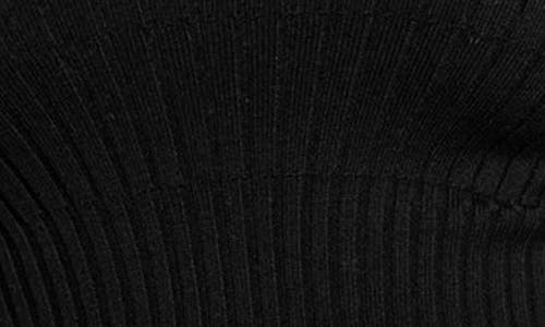 Marciano Agathe Mock Neck Sleeveless Sweater In Black