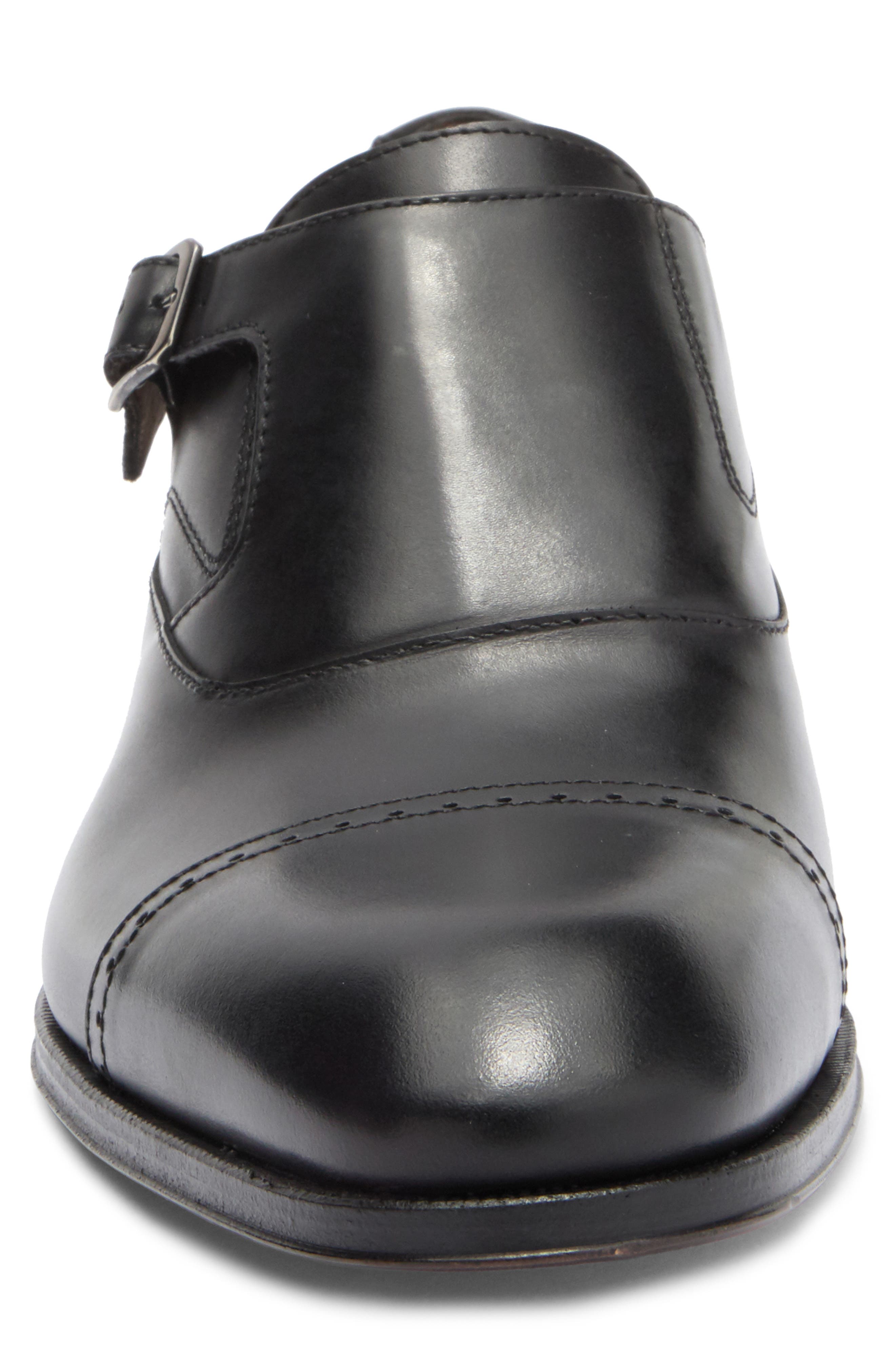ANTONIO MAURIZI Cap Toe Monk Strap Shoe, Alternate, color, 