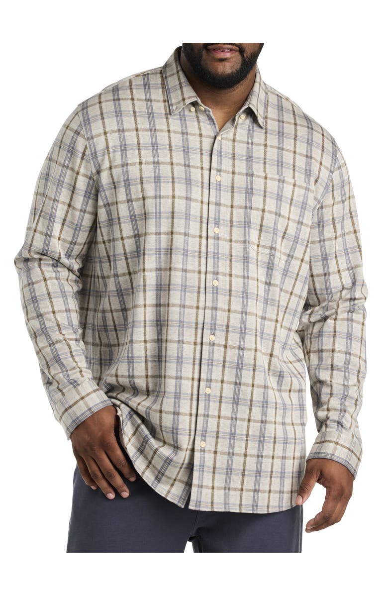 Faherty Coastline Sport Shirt, Alternate, color, Birch River Plaid