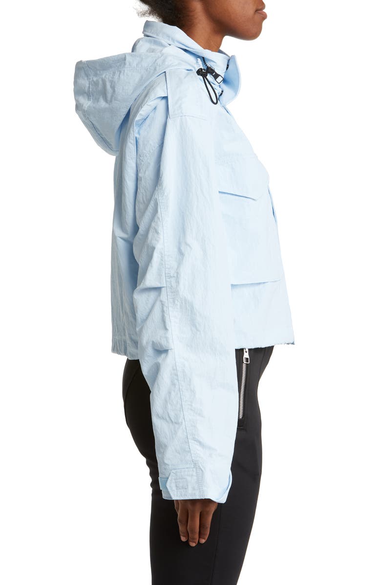 Reebok x Victoria Beckham Crop Ripstop Windbreaker, Alternate, color, 