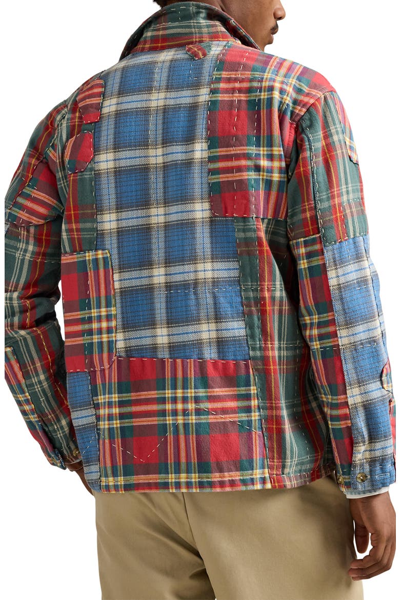 Outdoorsman Patchwork Flannel Shirt, Alternate, color, VALLEY PEICING