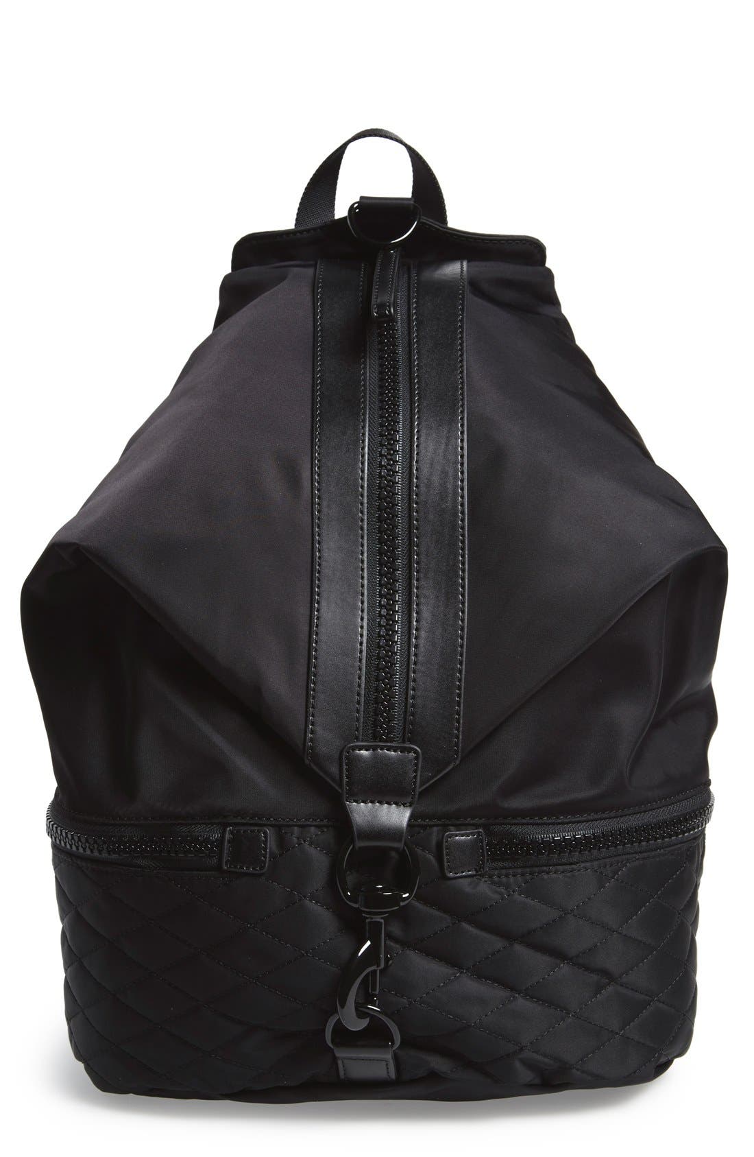 'Julian' Sport Backpack, Main, color, BLACK