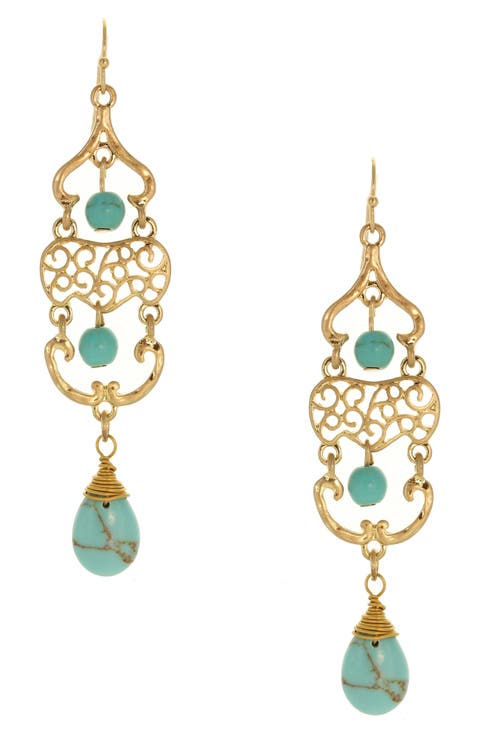 Edith Resin Drop Earrings