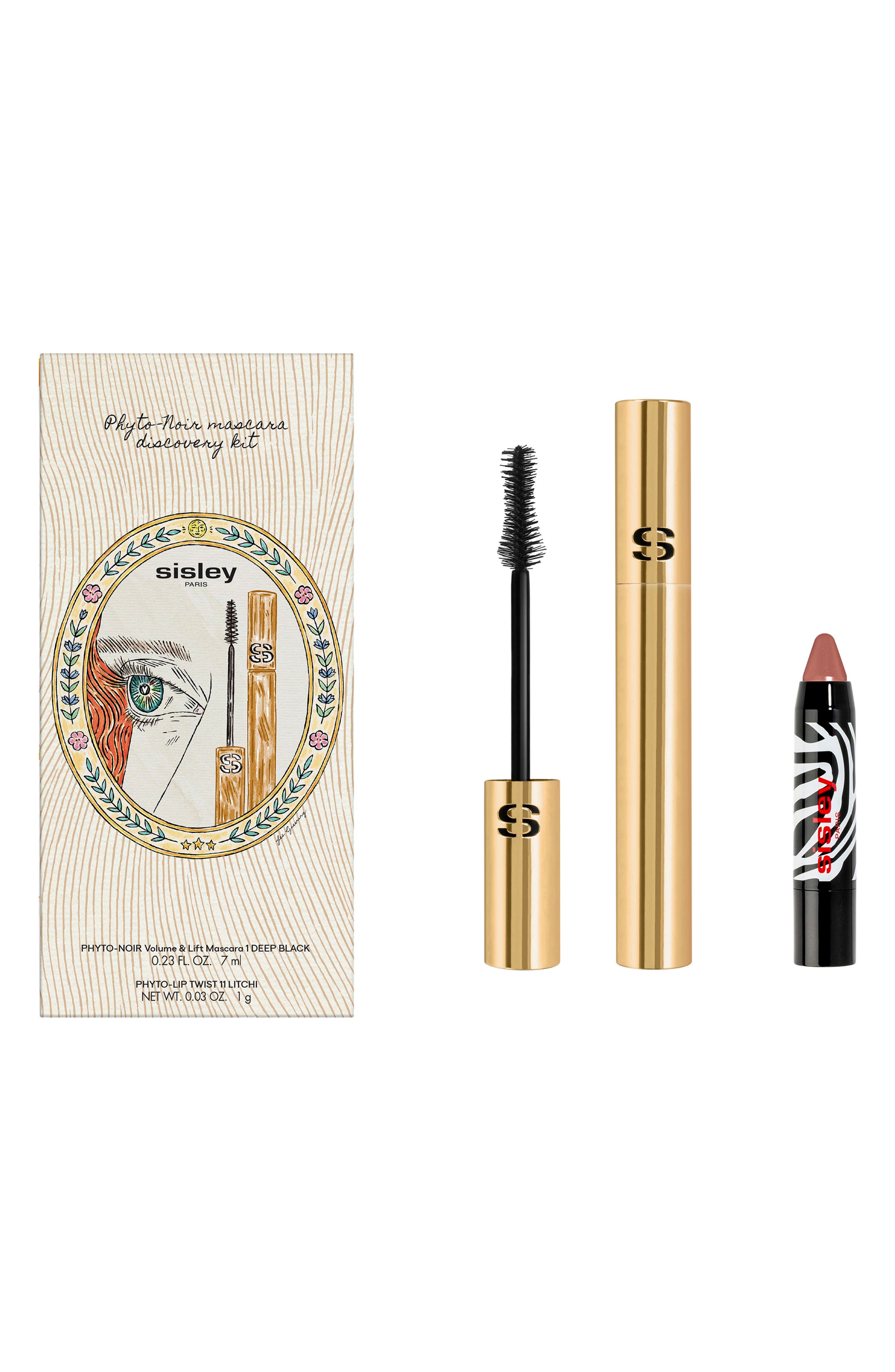 Sisley Paris Phyto-Noir Mascara 2-Piece Discovery Set $104 Value in Black 