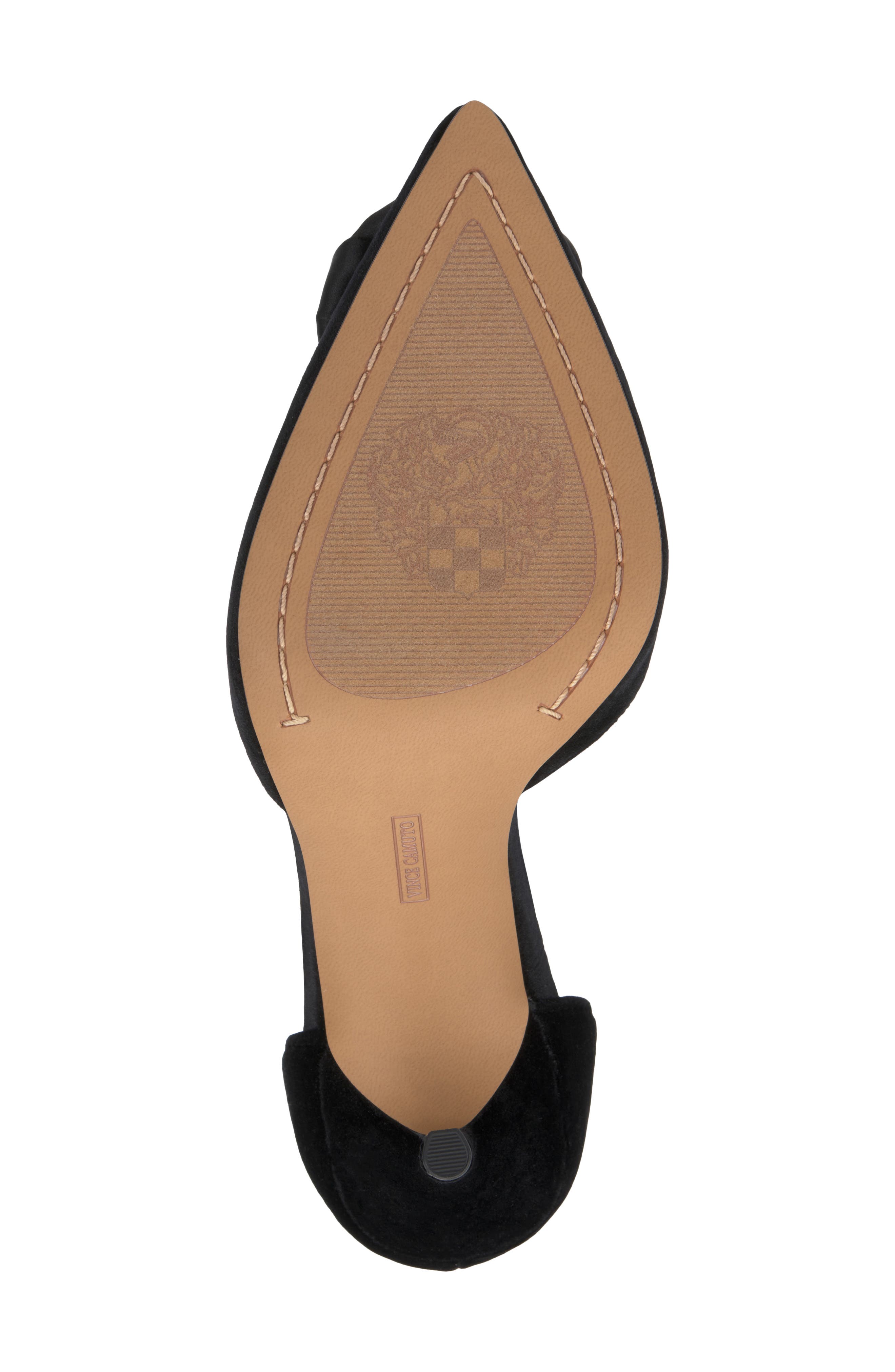 Mirezzo Pointed Toe d'Orsay Pump, Alternate, color, BLACK