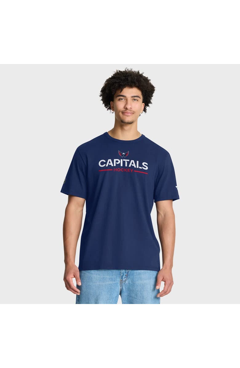 FANATICS Men
s Fanatics Navy Washington Capitals Authentic Pro Primary T-Shirt, Main, color, Navy