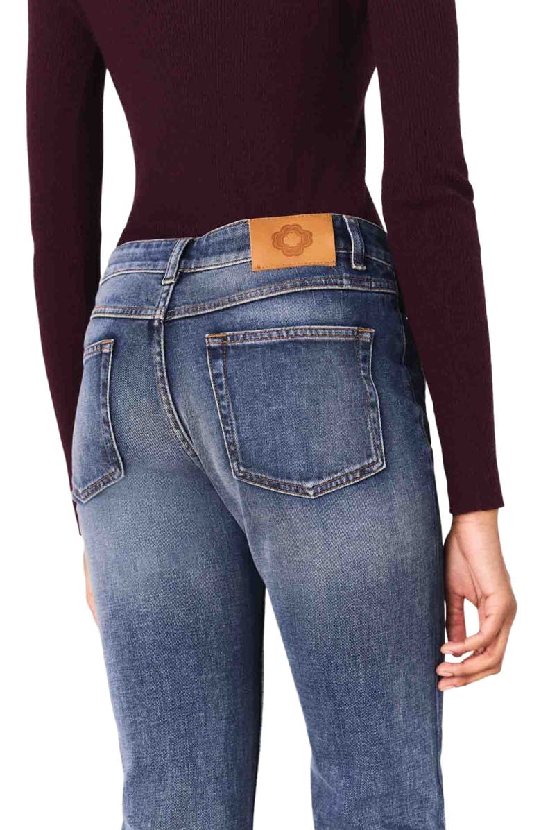 maje Bootcut jeans with zip pockets, Alternate, color, Blue