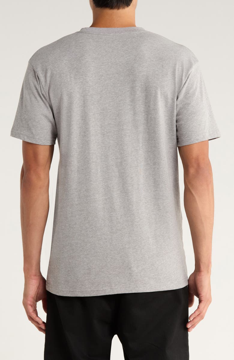 Billabong Spec Holographic Cotton Graphic T-Shirt, Alternate, color, Light Grey Heather