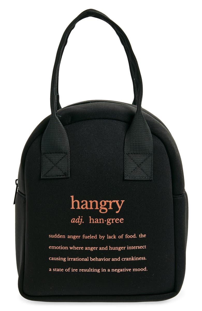 MYTAGALONGS Abstract Checkered Foodie Tote Bag, Main, color,