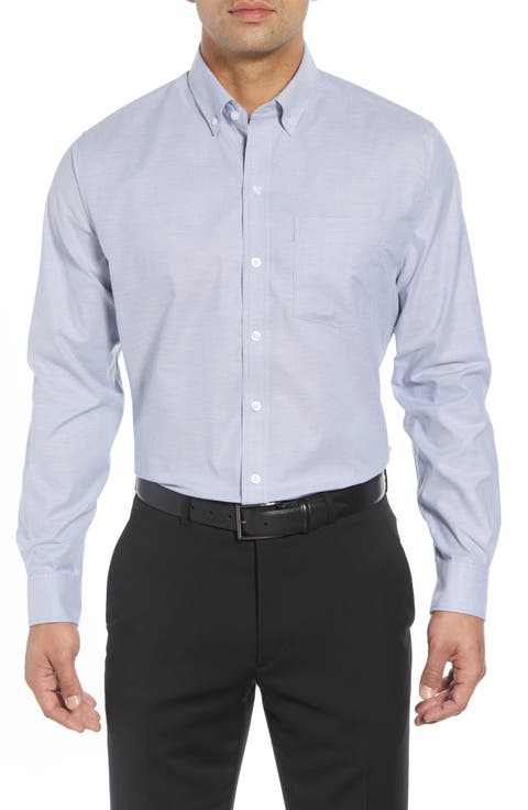 Cotton Blend Oxford Shirt