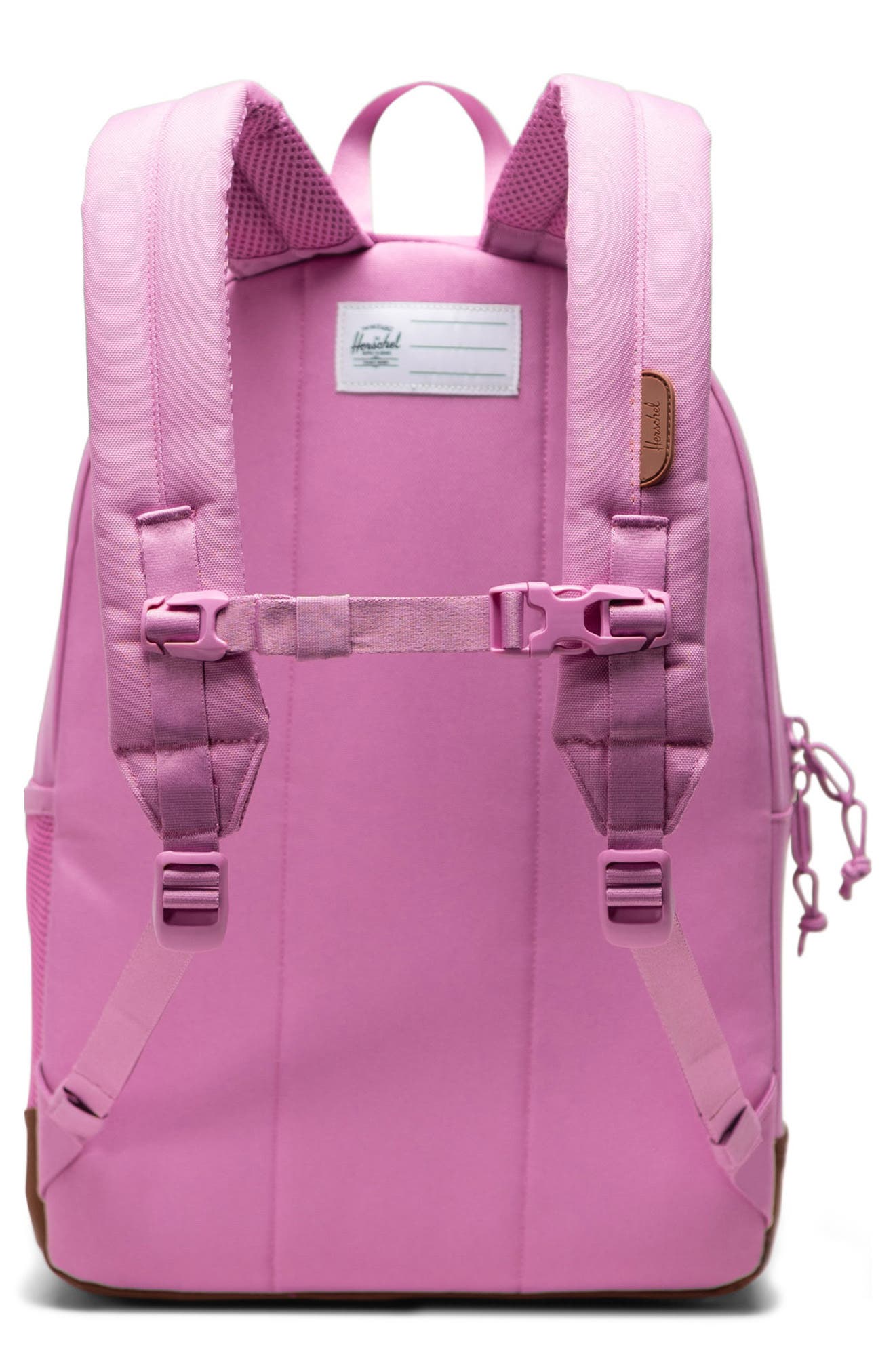 Herschel Supply Co. Kids' Heritage Youth Backpack, Alternate, color, Opera Mauve/Saddle Brown