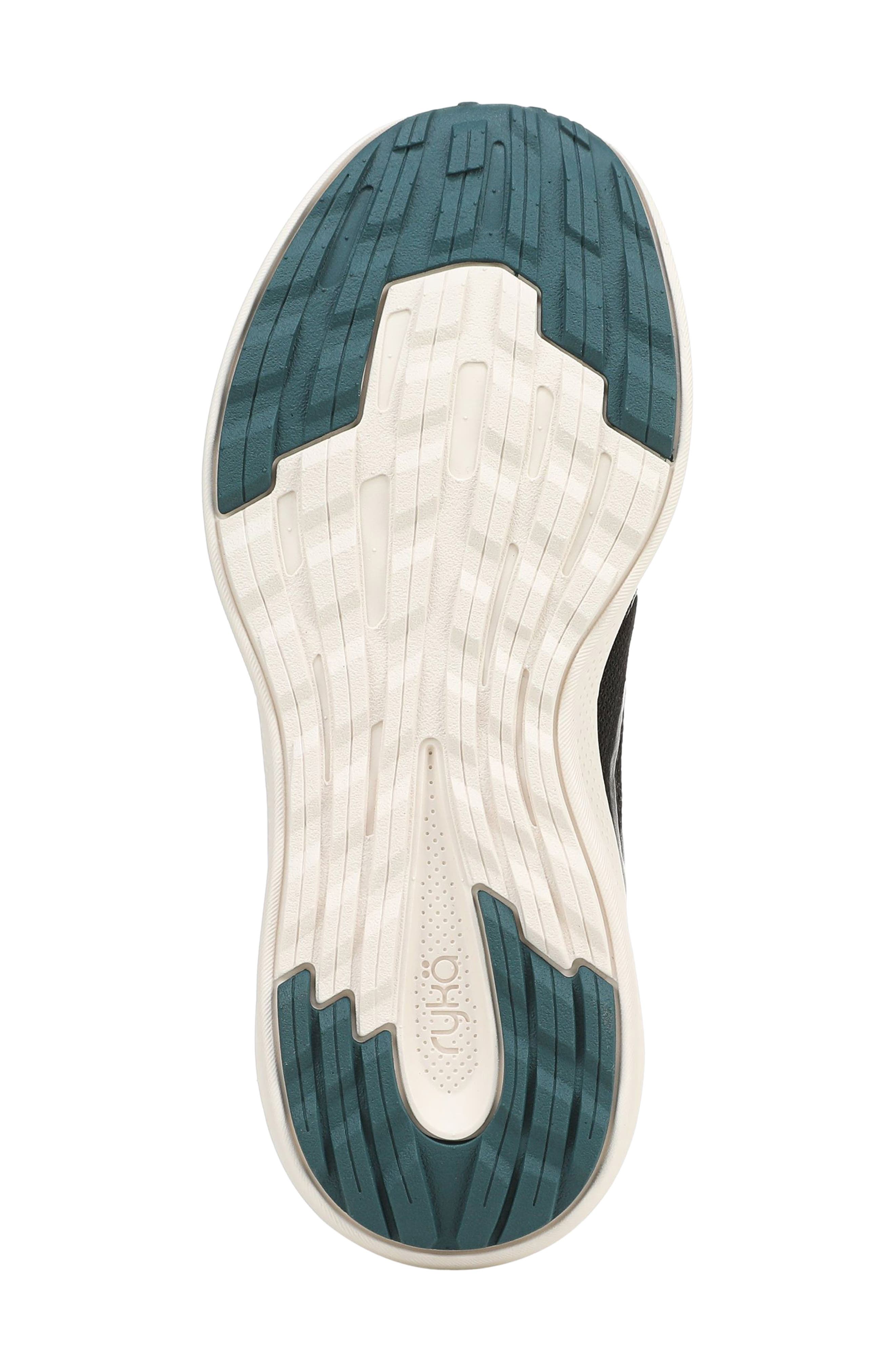 Rykä Intent Walking Sneaker, Alternate, color, Black