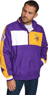 Tommy Hilfiger Men's Tommy Hilfiger Purple Minnesota Vikings Gael Lightweight Half-Zip Hoodie Jacket