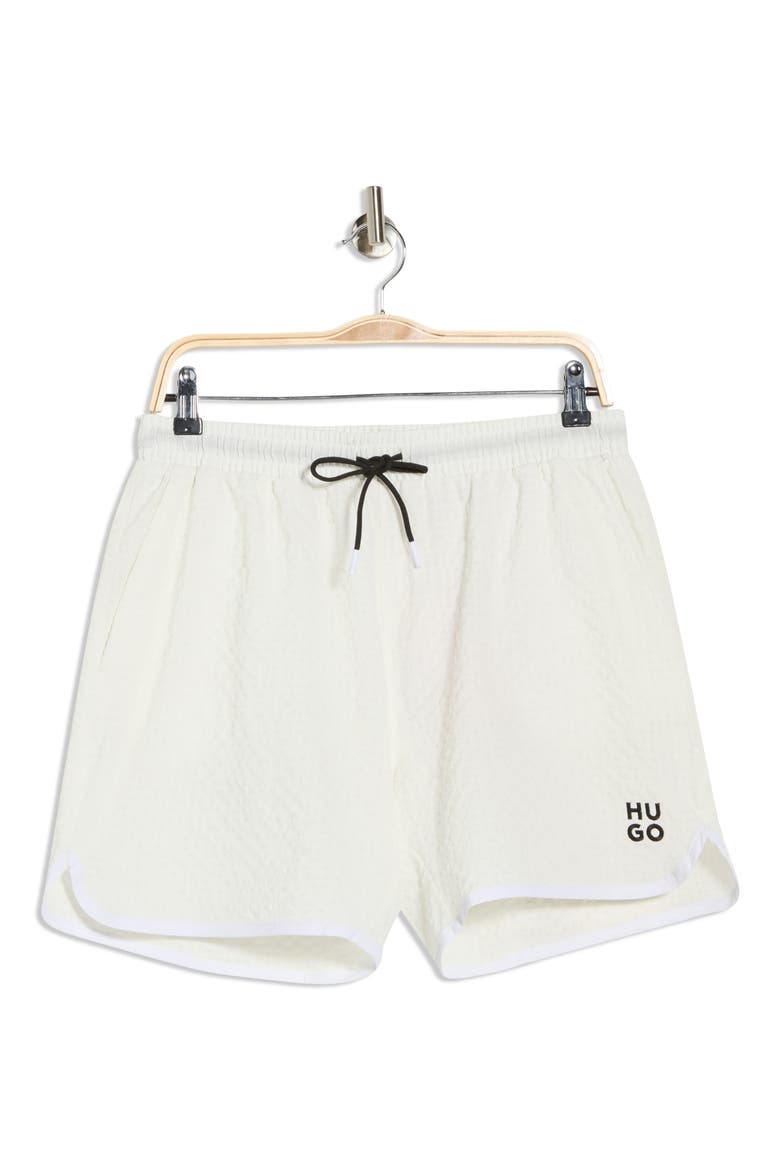 Chaffle Swim Trunks, Alternate, color, WHITE