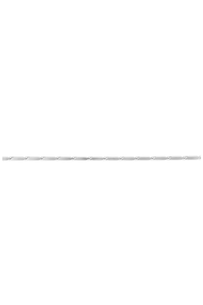 14K Gold Chain Necklace (Online Trunk Show), Alternate, color, 14K WHITE GOLD