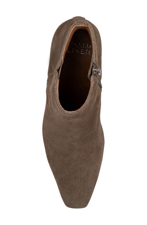 Donald Pliner Pointed Toe Bootie In Brown