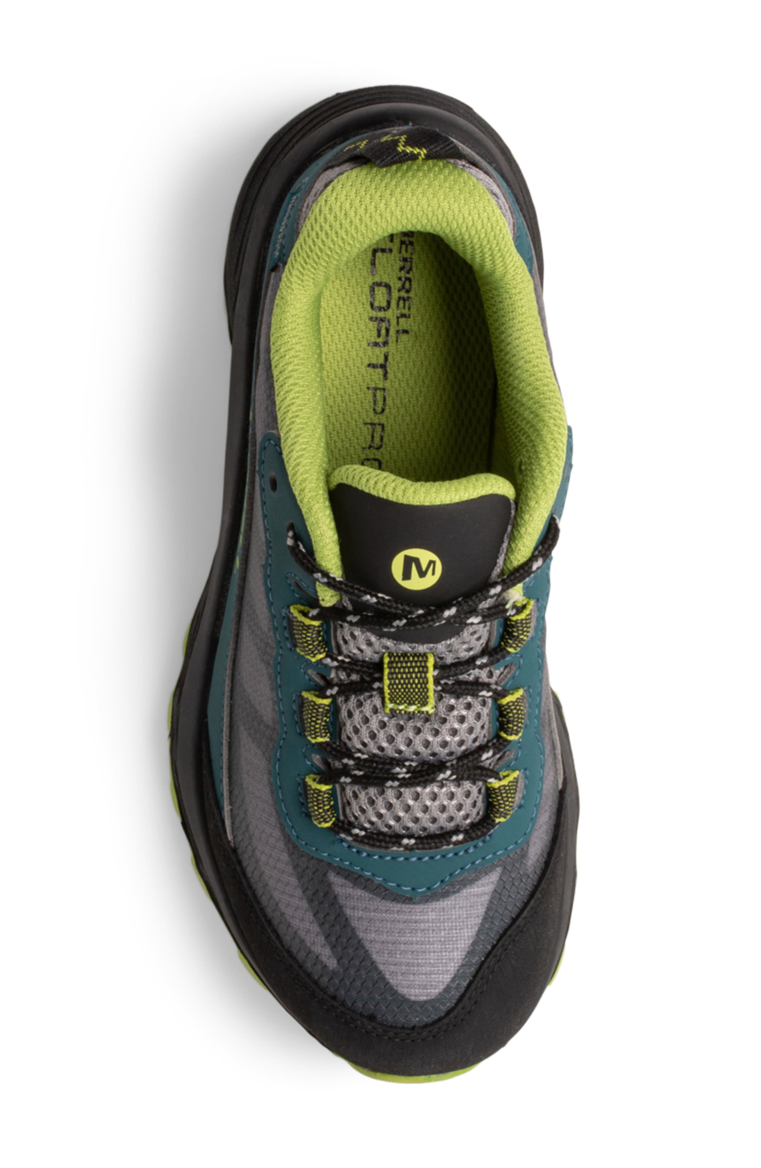 Merrell Kids' Moab Speed Low Waterproof Sneaker, Alternate, color, 