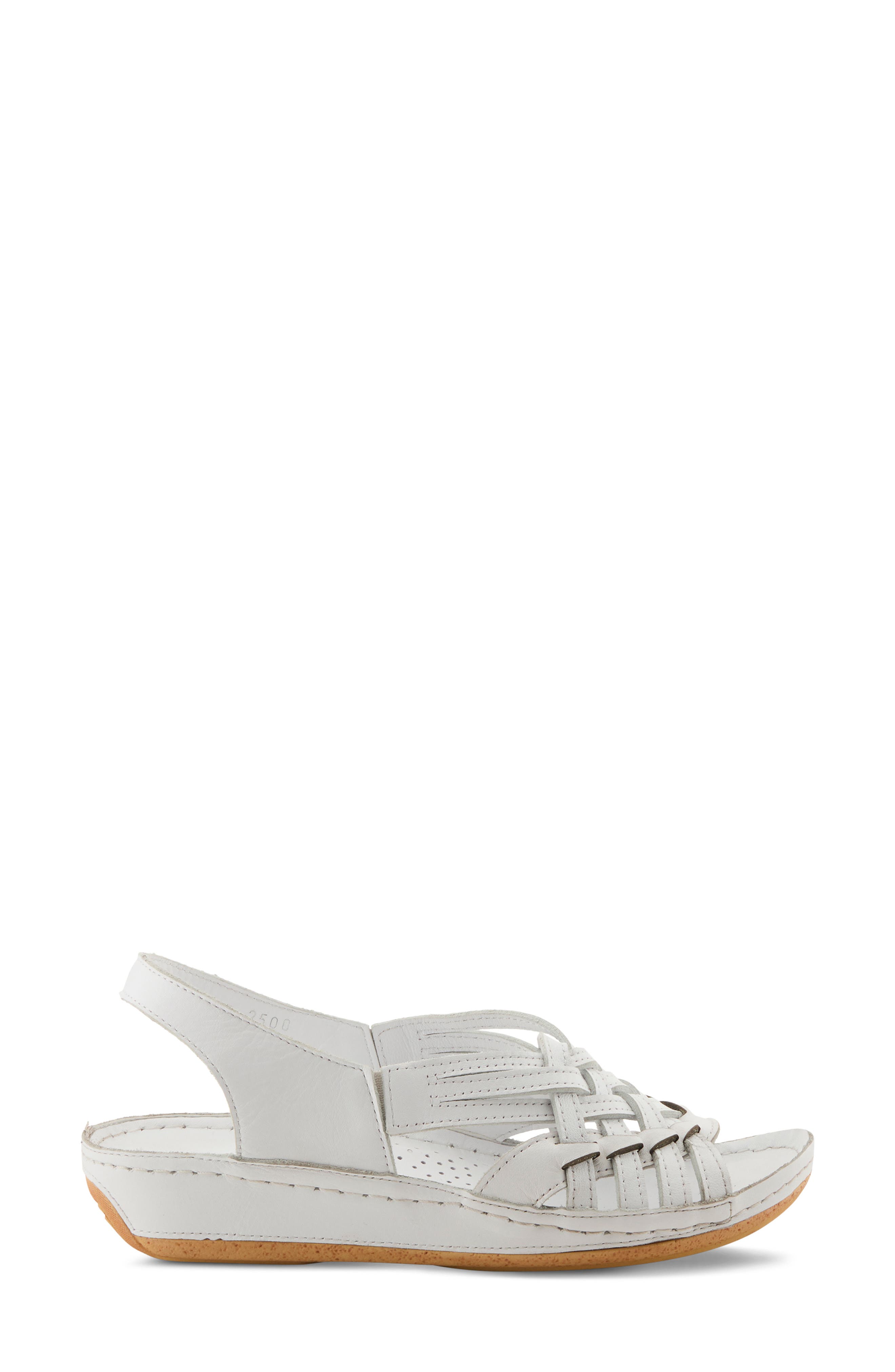Spring Step Choi Slingback Sandal, Alternate, color, White
