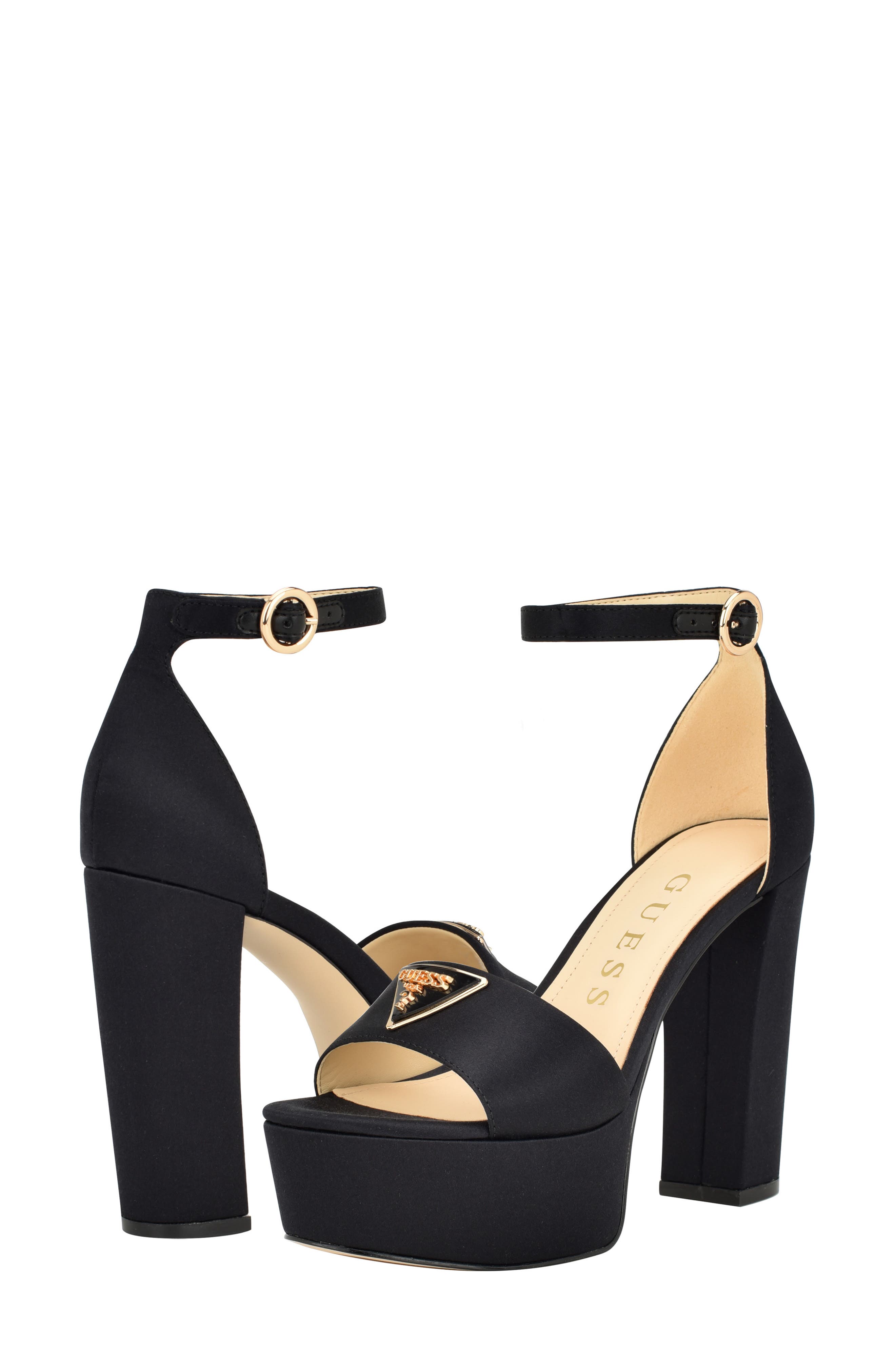 GUESS Seton Platform Sandal, Alternate, color, 