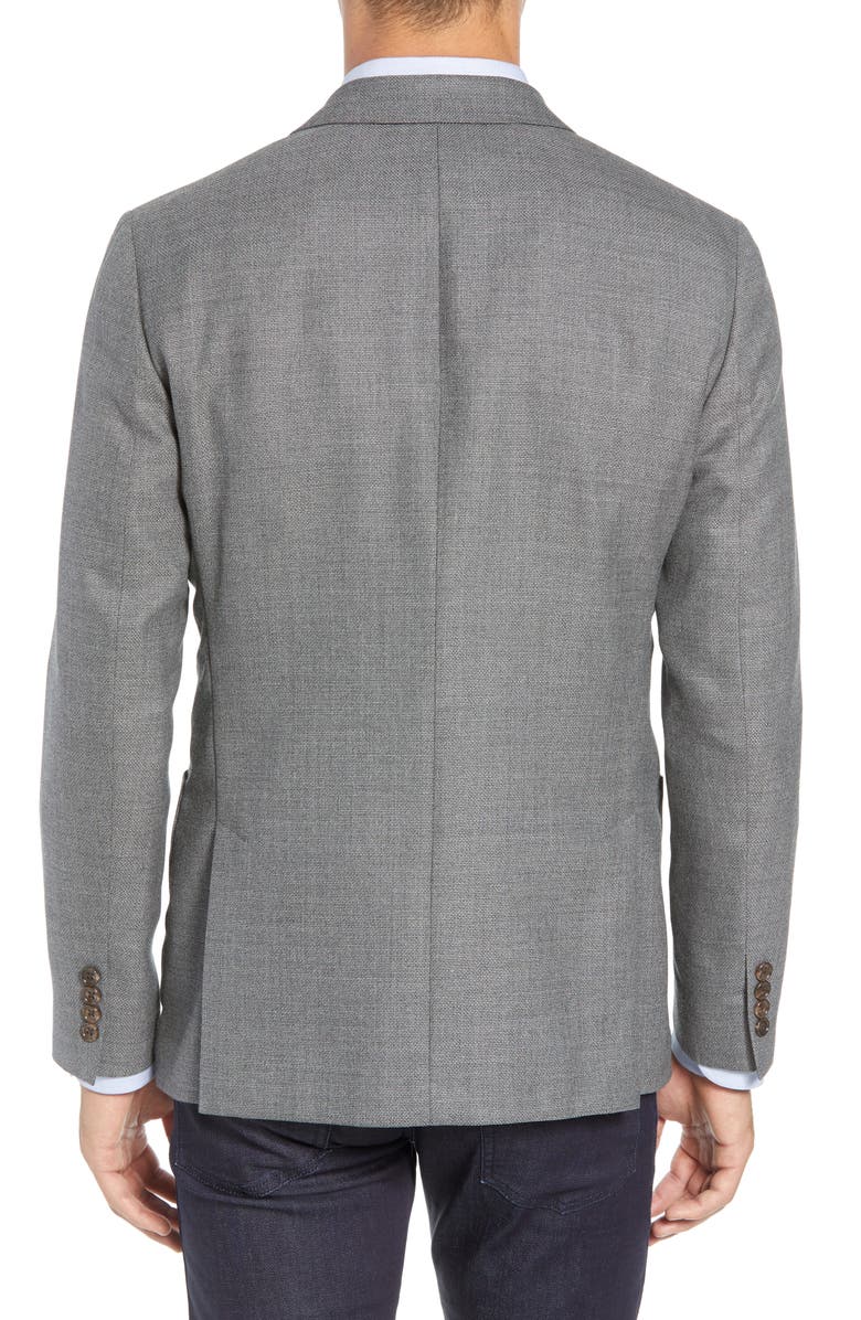 Bonobos Slim Fit Wool Sport Coat, Alternate, color, Grey