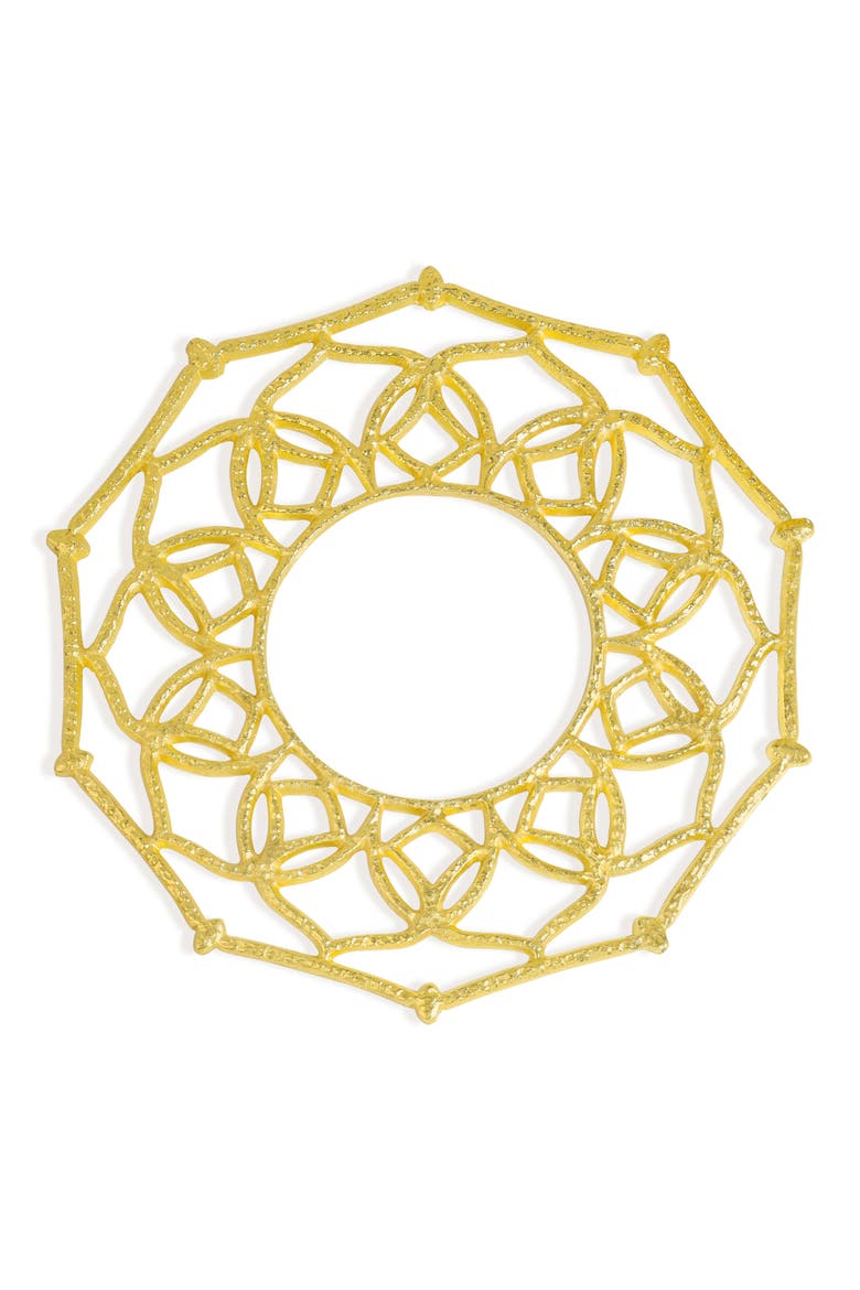 Metallic Charger Plate, Main, color, GOLD