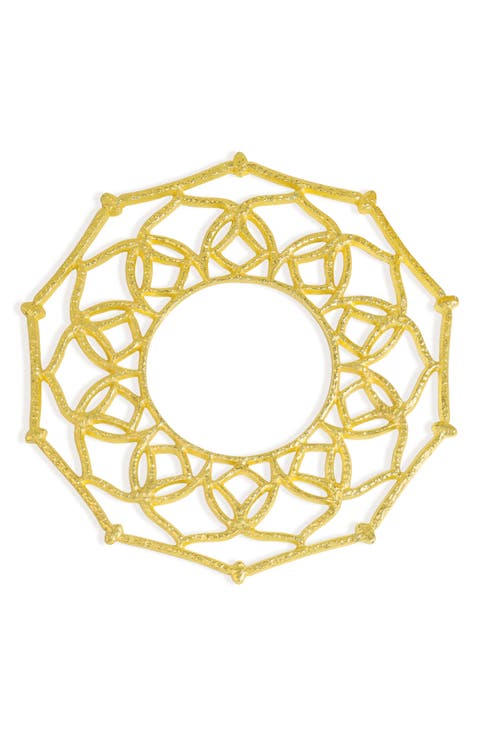 Metallic Charger Plate