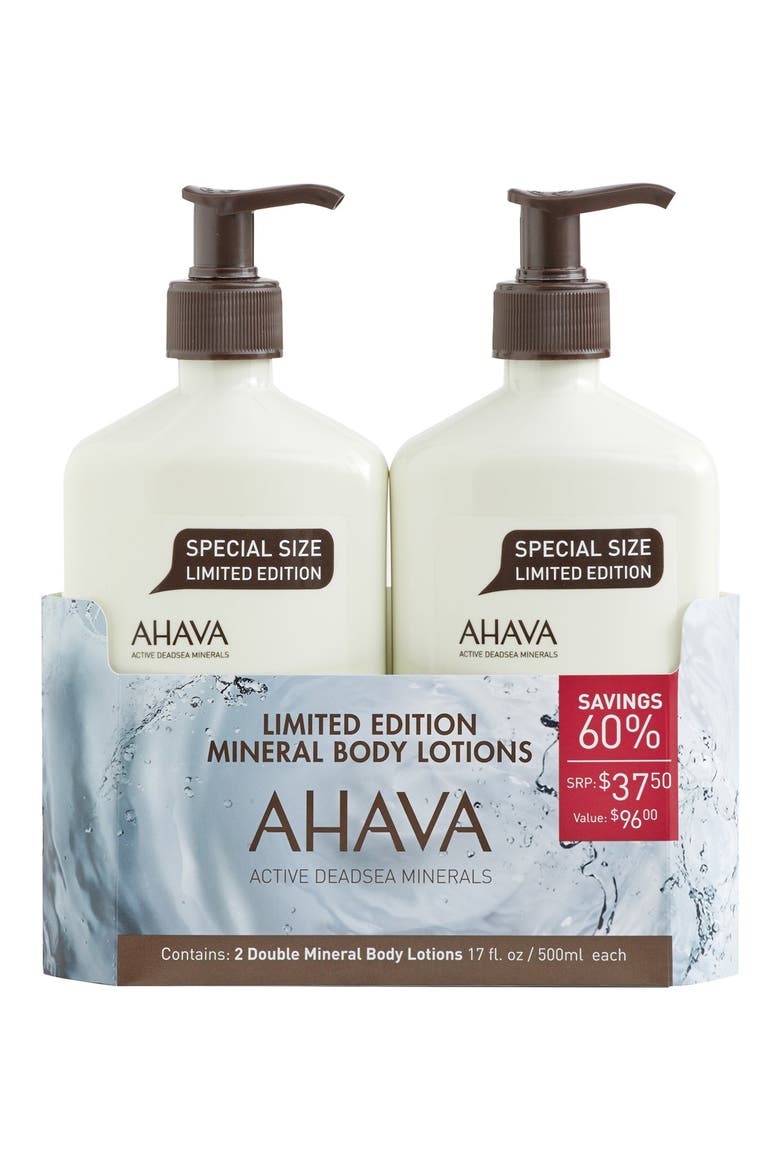 Mineral Body Lotion Duo, Alternate, color, NO COLOR