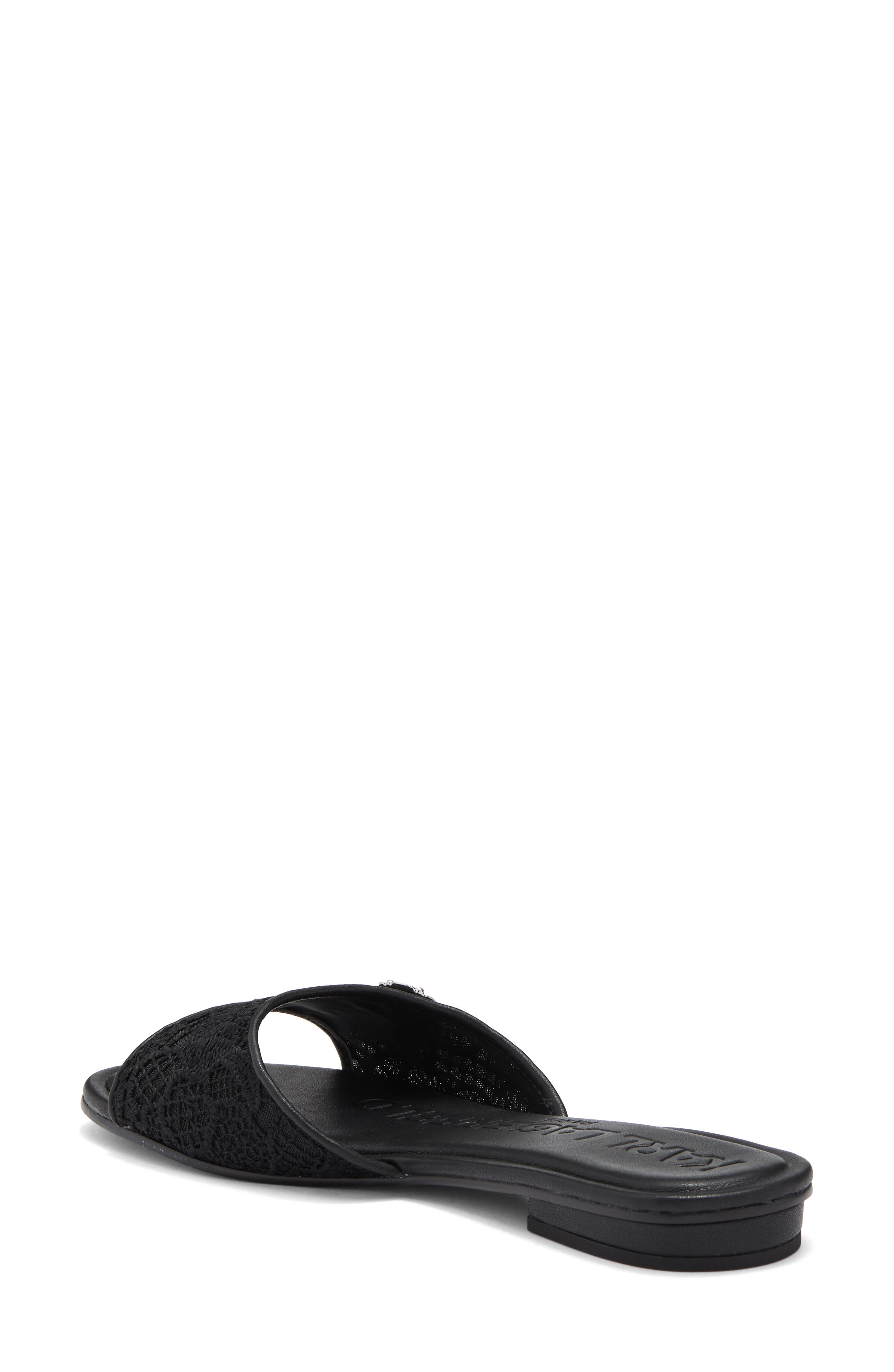 KARL LAGERFELD PARIS Celin Slide Sandal, Alternate, color, 
