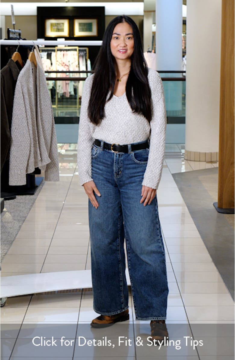 V-Neck Organic Cotton Sweater, sales video thumbnail