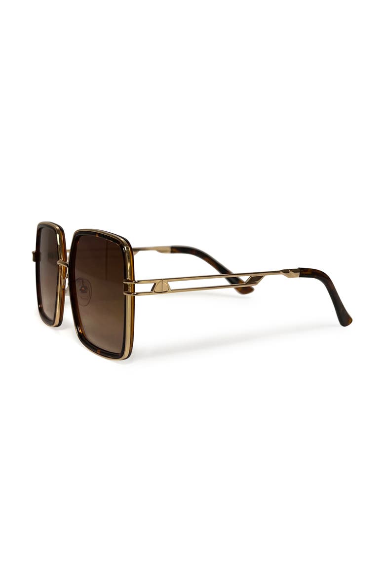 The Simone Sunglasses, Alternate, color, Tortoise