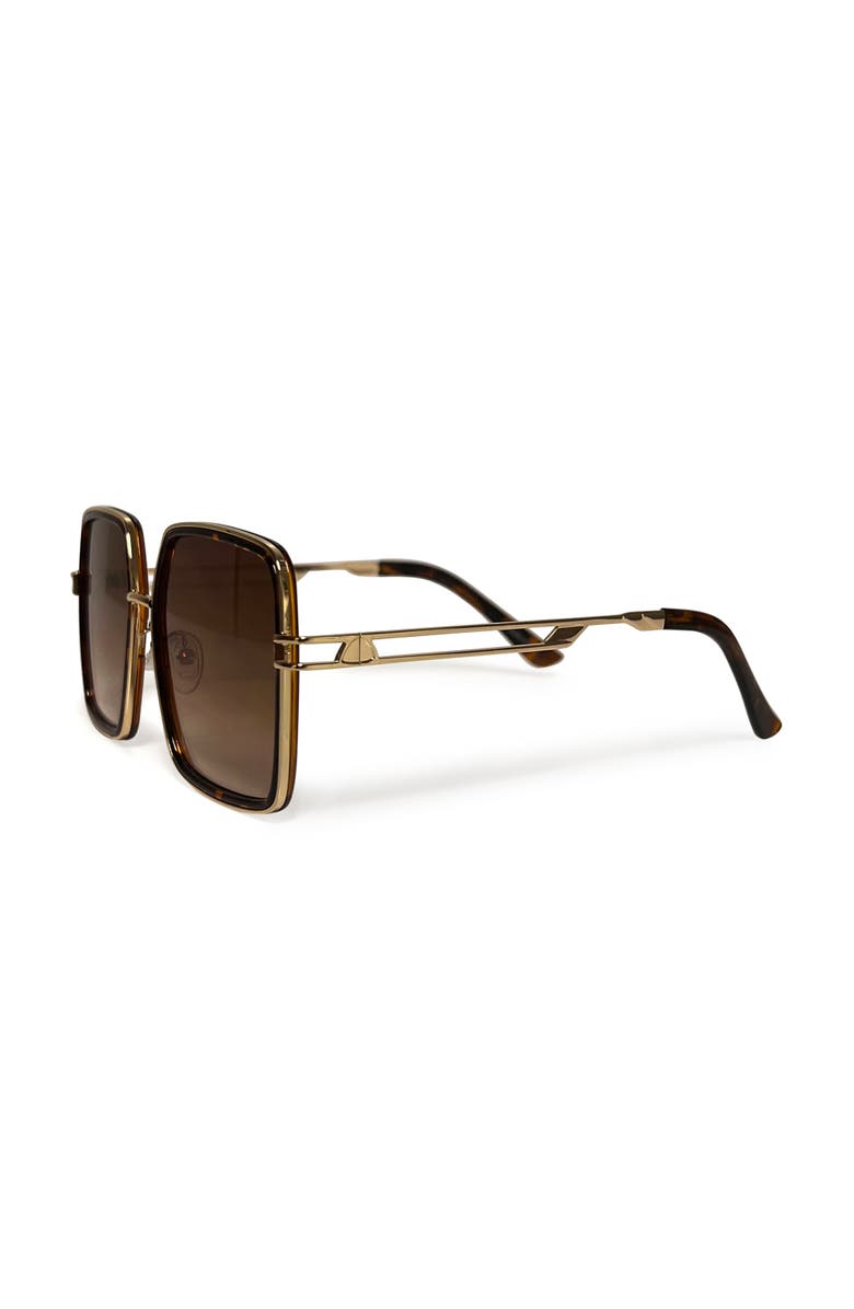 Youzey The Simone Sunglasses, Alternate, color, Tortoise
