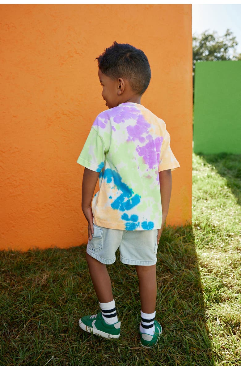 NEXT Kids' Tie Dye Cotton T-Shirt, Alternate, color, 