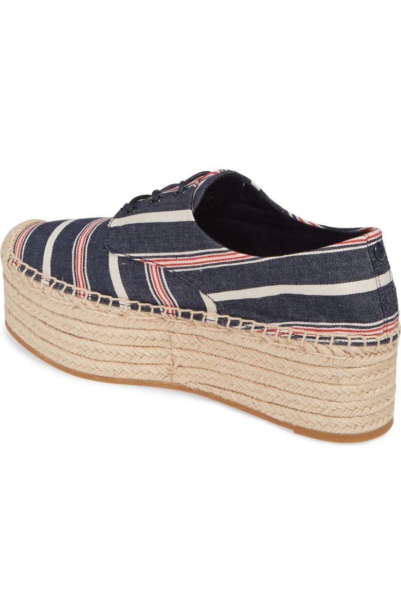 Tory Burch Florence Platform Espadrille, Alternate, color,