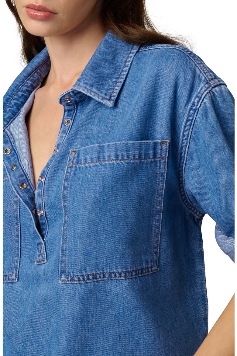 Easy Denim Popover Shirt, Alternate, color, NOTABLE