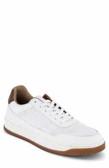 KARL LAGERFELD PARIS Raoul Perforated Leather Sneaker