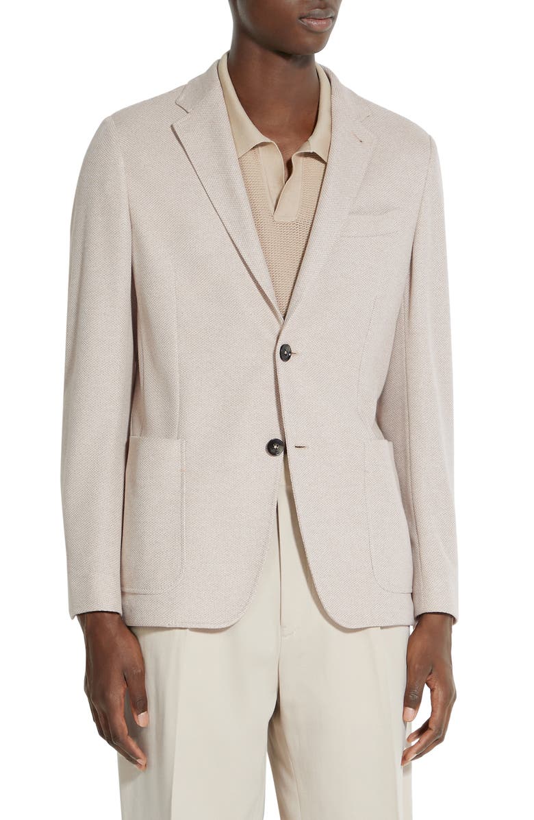 ZEGNA Jerseywear Cotton Sport Coat, Main, color, 