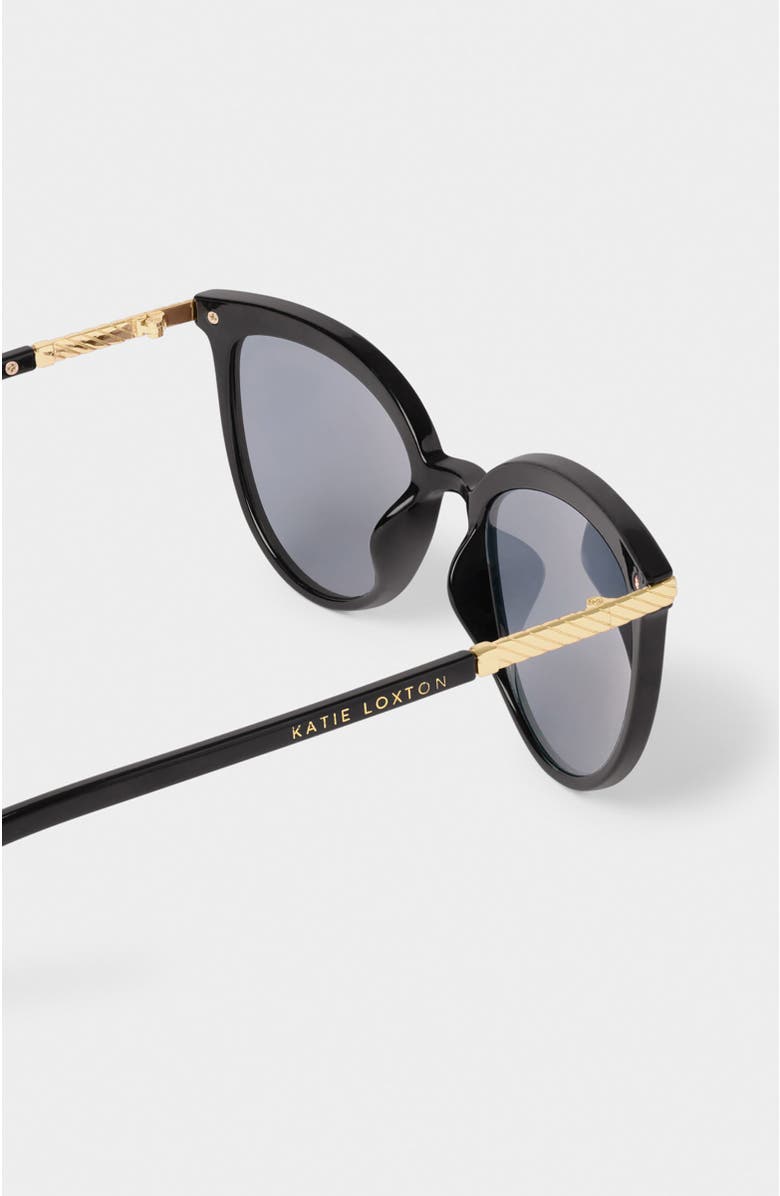 Katie Loxton Ravello Sunglasses, Alternate, color, Black