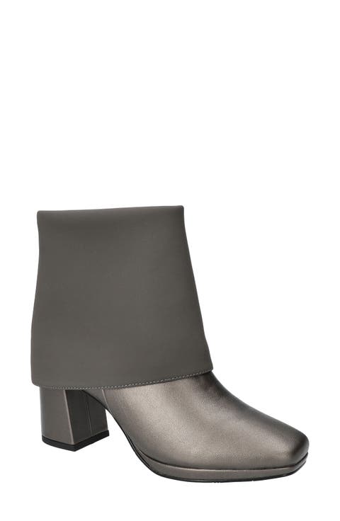 Sutton Foldover Cuff Platform Bootie (Women)