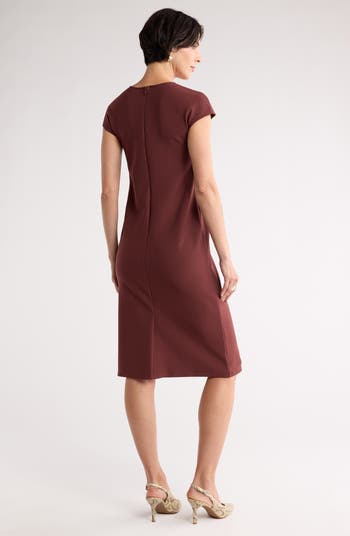 V-Neck Shift Dress