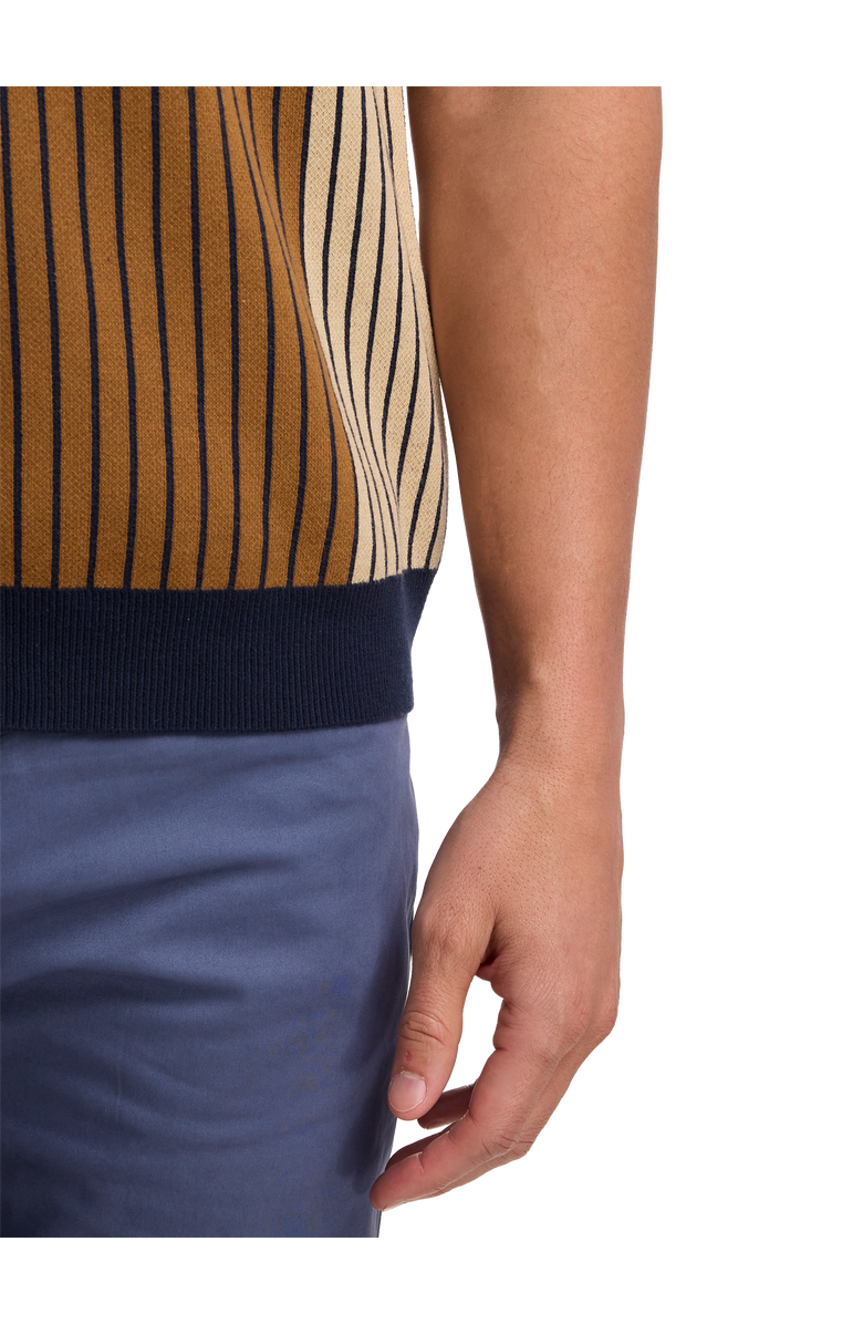 Paul Fredrick Cotton Crewneck Sweater, Alternate, color, Multi