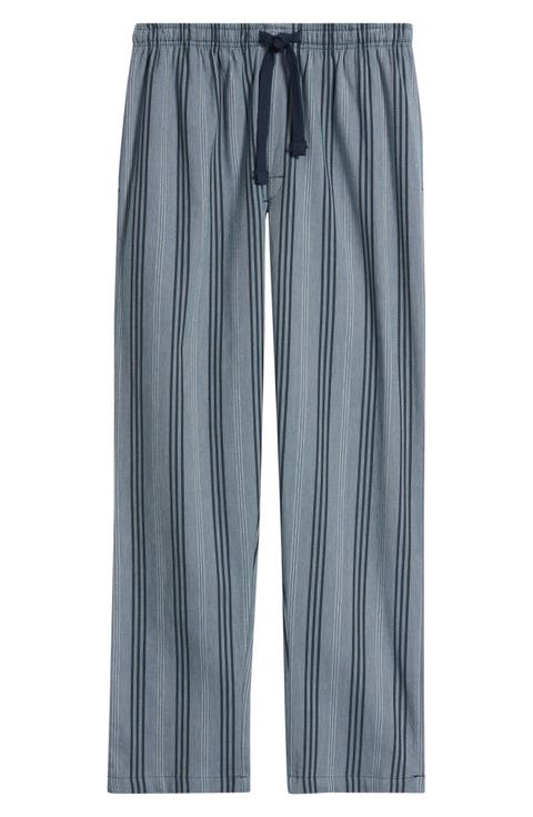 Saltwater Stripe Woven Cotton Lounge Pants