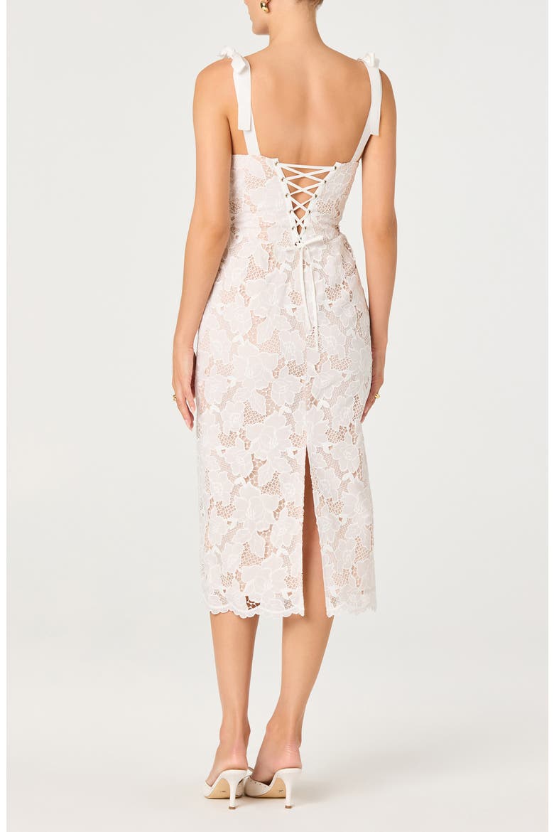 astr the label lace midi dress white Astr the Label white midi dresses M (8-10)