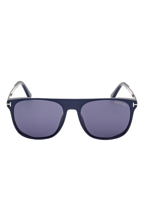 Lionel 55mm Square Sunglasses