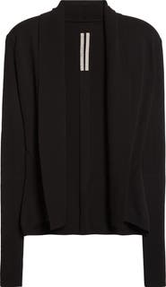 Rick Owens Open Front Rib Cardigan