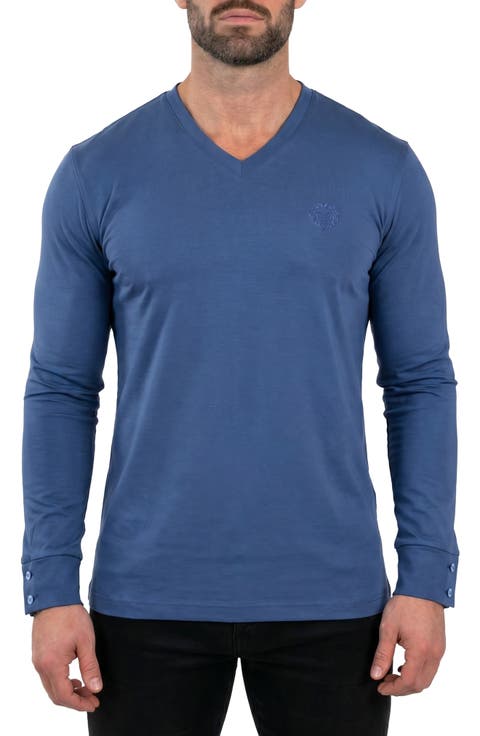 Rissa Long Sleeve V-Neck T-Shirt